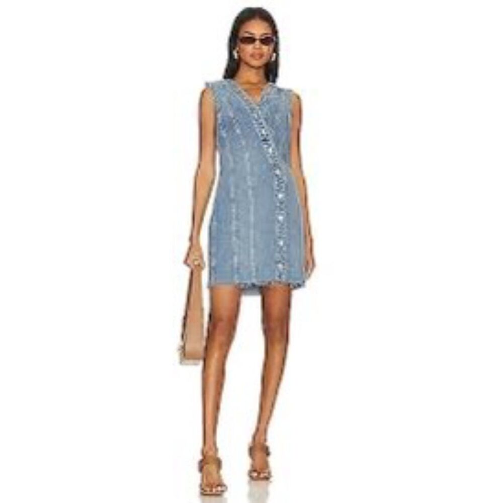 Rails Strand Denim Dress Size Small